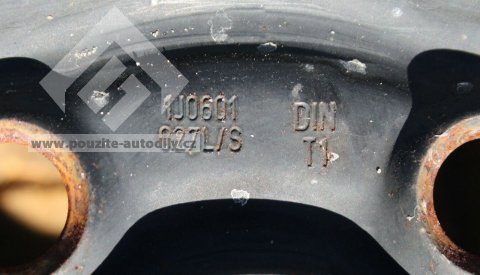 Ocelové disky 6,5Jx16H2 ET42, 1J0601027L Škoda