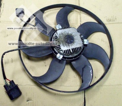 Ventilátor chladiče, originál Škoda 1K0959455BC, 1K0959455P