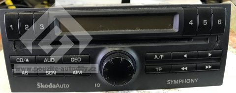 Autoradio stereo - CD SYMPHONY 6Y0035156E Škoda Fabia 6Y