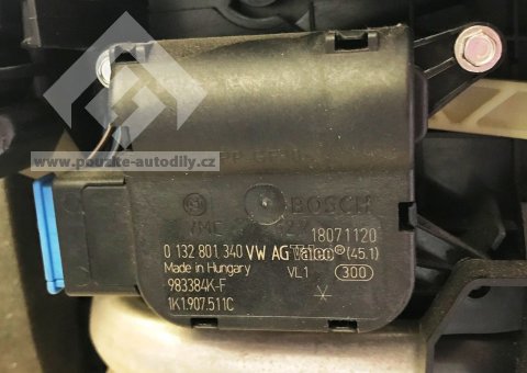 Servomotor 1K1907511C klapky ovládaní teploty Škoda Octavia