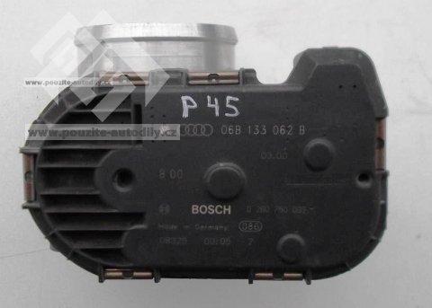 Škrtící klapka 06B133062B, 06B133062M Bosch, Škoda Superb 3U