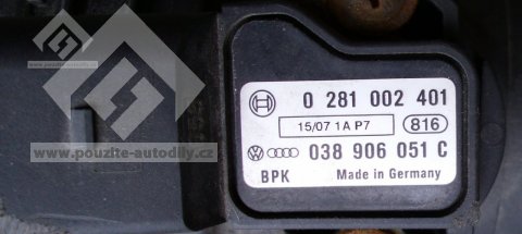 Senzor tlaku vzduchu 038906051C Škoda