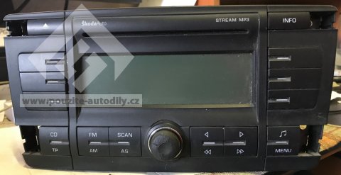 Autorádio s CD Škoda STREAM MP3 1Z0035161C Škoda Octavia II