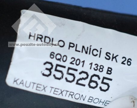 Nádrž paliva - benzin 6Y0201060AB Škoda Fabia
