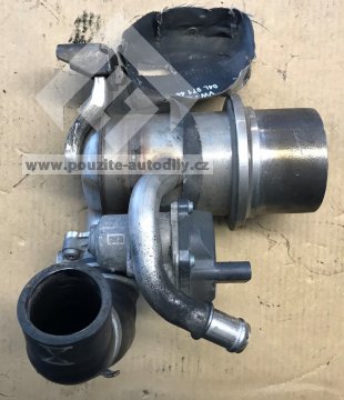 Chladič zpět. vedení spalin 04L131512D + klapka 04L131501C