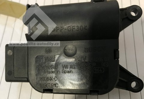 Servomotor 1K1907511C klapky ovládaní teploty Škoda Octavia