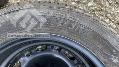 Ocelový disk 6Q0601027A 6Jx14 ET43, pneu 185/60 R14 Fabia 6Y