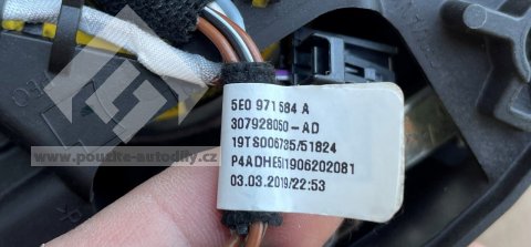5E0971584A Elektrický svazek pro airbag do volantu Škoda