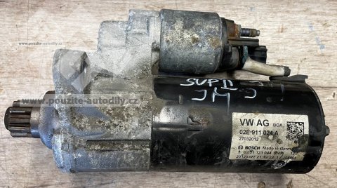 02E911024A, BOSCH 0 001 123 044 / 045 Startér 2.0 TDi VW, Audi, Škoda, Seat