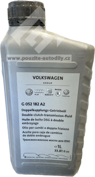 Převodový olej DSG G052182A2 5x 1L originál Audi, Seat, Škoda, Volkswagen