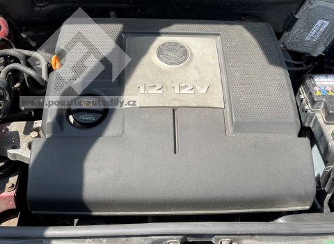 Motor 1.2 MPi 3-válec AZQ 47 kw / 64 ps Škoda Fabia 6Y