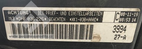 Motor 1.5TGi DHF, DHFA Volkswagen, Audi, Seat, Škoda