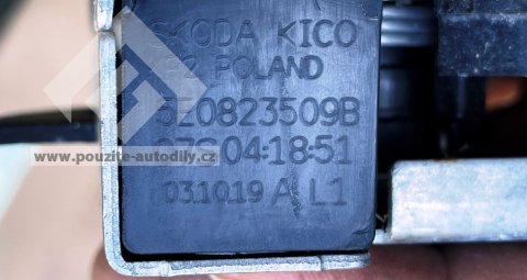 5E0823509B Zámek kapoty spodní díl + 5E0823531A Bowden zámku kapoty Škoda Octavia III 5E
