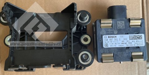 3Q0907561E / 3Q0907704A ACC Radar, adaptivní tempomat + držák radaru VW, Škoda