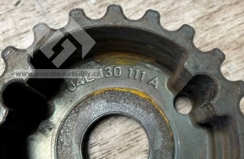 04L130101 Ozubená řemenice + 04L130227 unášeč Škoda, VW, Audi, Seat