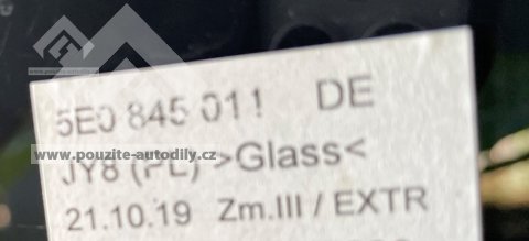 Čelní sklo 5E0845011DE originál Škoda Octavia III 5E