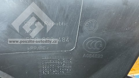 5E0863484 Pravý spodní panel A sloupku Škoda Octavia III 5E