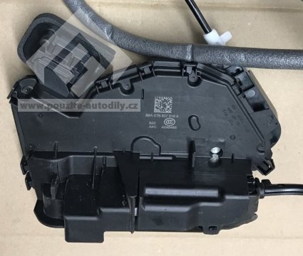 Zámek dveří pravý přední 5TB837016A Škoda Kodiaq