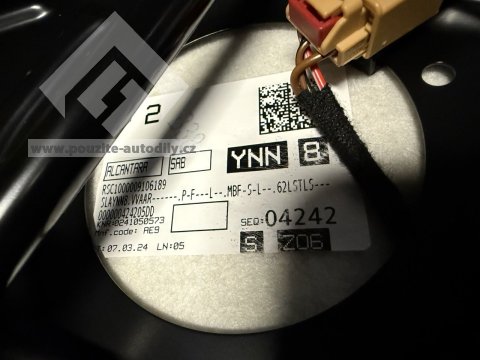 Zadní sedadla vlevo + opěrky hlavy Alcantara SAB Kodiaq NS 17- Nové