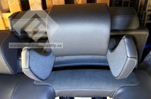 Zadní sedadla vlevo + opěrky hlavy Alcantara SAB Kodiaq NS 17- Nové