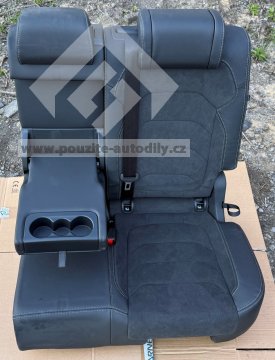 Zadní sedadla vlevo + opěrky hlavy Alcantara SAB Kodiaq NS 17- Nové