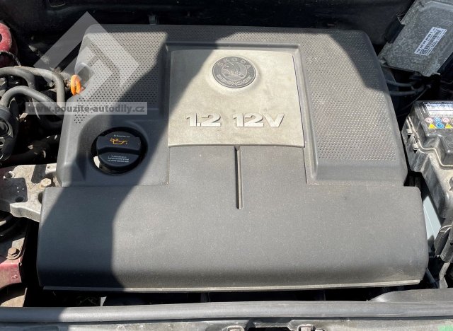 Motor 1.2 MPi 3-válec AZQ 47 kw / 64 ps Škoda Fabia 6Y